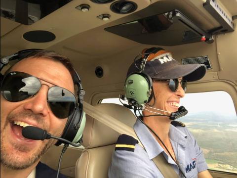 Flight training in Mareeba