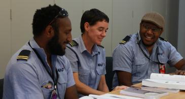 Students training in at Mareeba